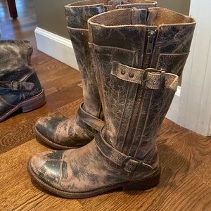 Bed Stu GOGO Distressed boots   Good condition